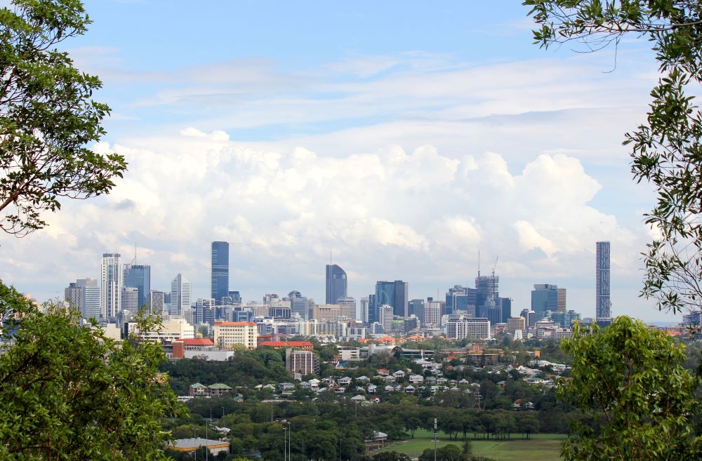 view of Brisbane City